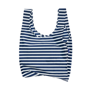 Baggu Standard Reusable Bag Navy Stripe
