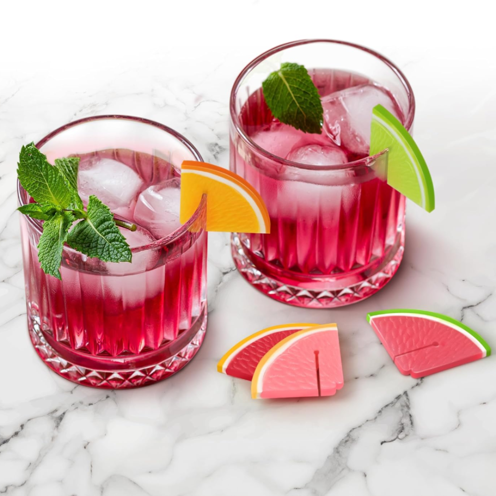 Fred Fruit Cocktail Drink Markers Pack of 6