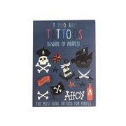 Rex London Temporary Tattoos Beware of Pirates