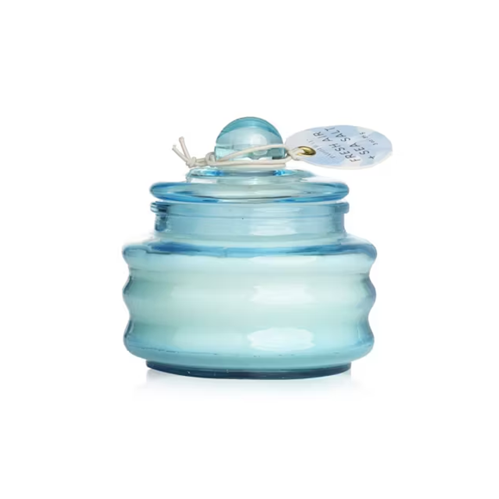 Paddywax Beam Candle Blue Glass Air & Sea Salt 85g
