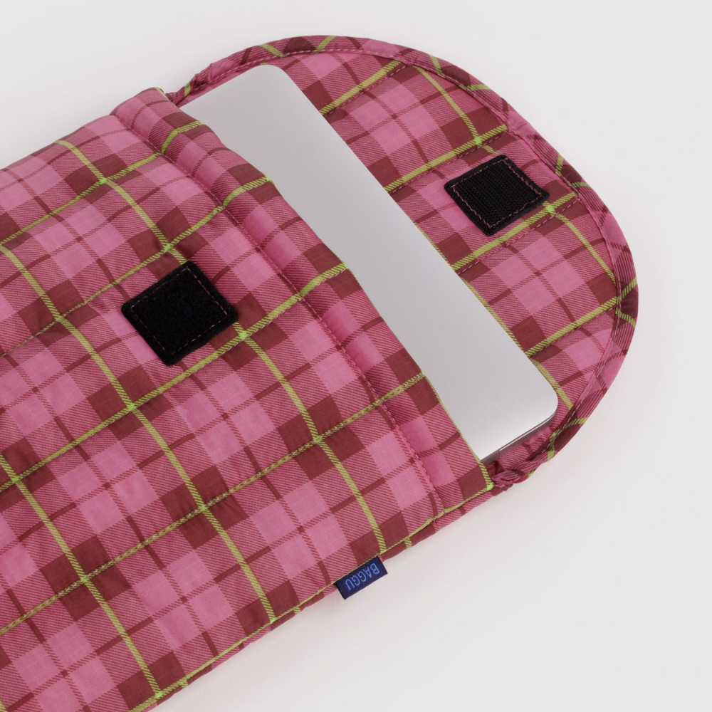 Baggu Puffy Laptop Sleeve 13/14 inch Azalea Pink