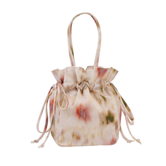 Baggu Nylon Drawstring Bag Abstract Floral