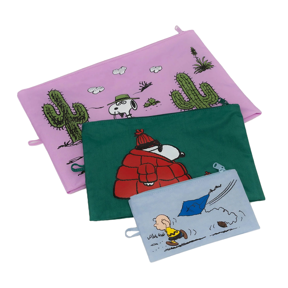 Baggu x Peanuts Go Pouch