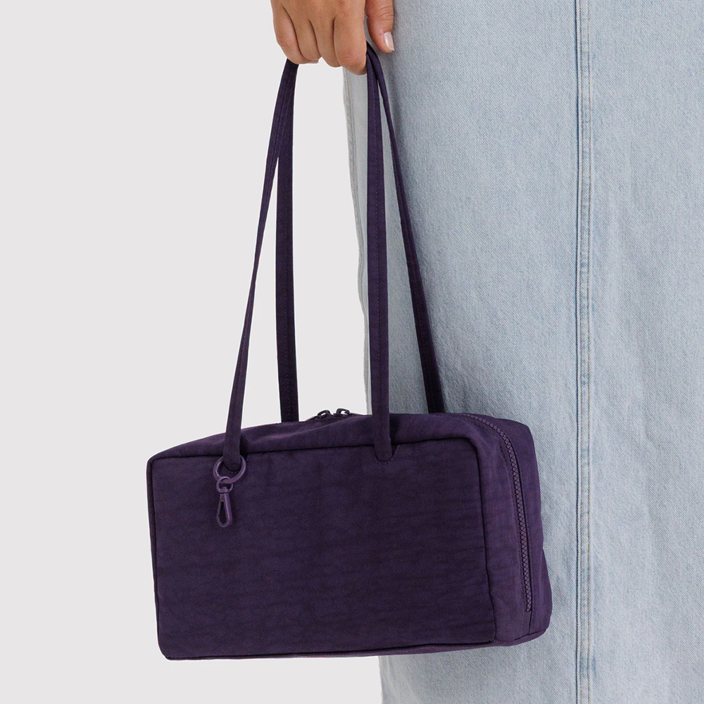 Baggu Medium Nylon Bowler Bag Fig