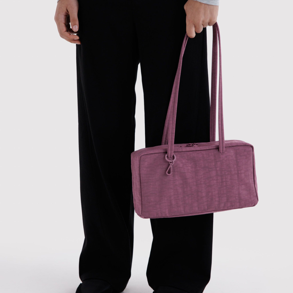 Baggu Nylon Bowler Bag Wild Plum