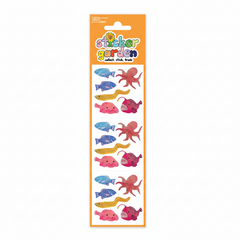 Sticker Garden Sheet Pearl  Deep Sea Creatures Halloween