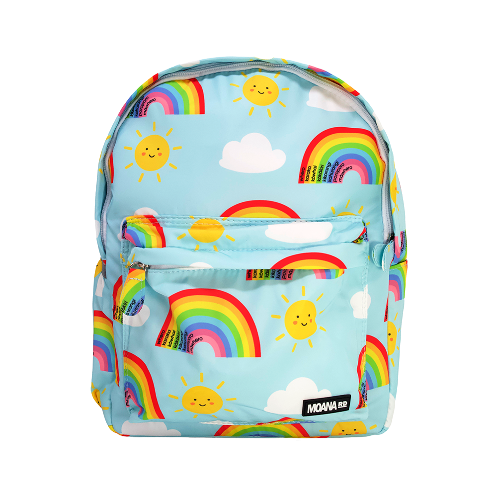 Moana Road Kids Backpack Te Reo Māori Rainbow