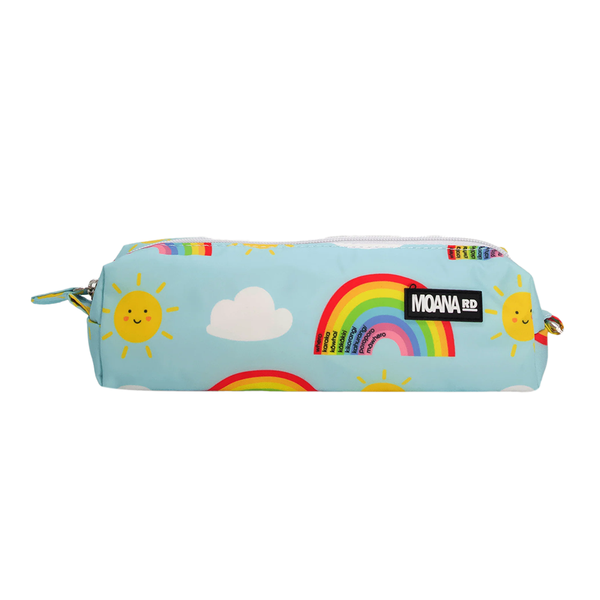 Moana Road Kids Pencil Case Te Reo Māori Rainbow