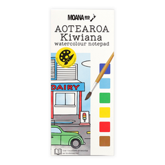 Moana Road Watercolour Notepad Kiwiana