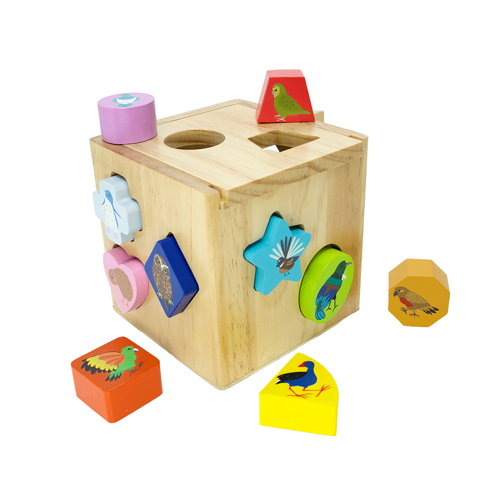 Moana Road Shape Sorter NZ Birds