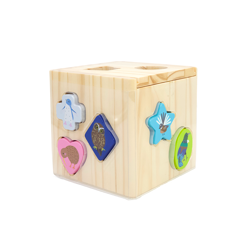 Moana Road Shape Sorter NZ Birds