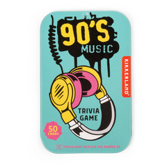 Kikkerland 90’s Music Trivia Tin