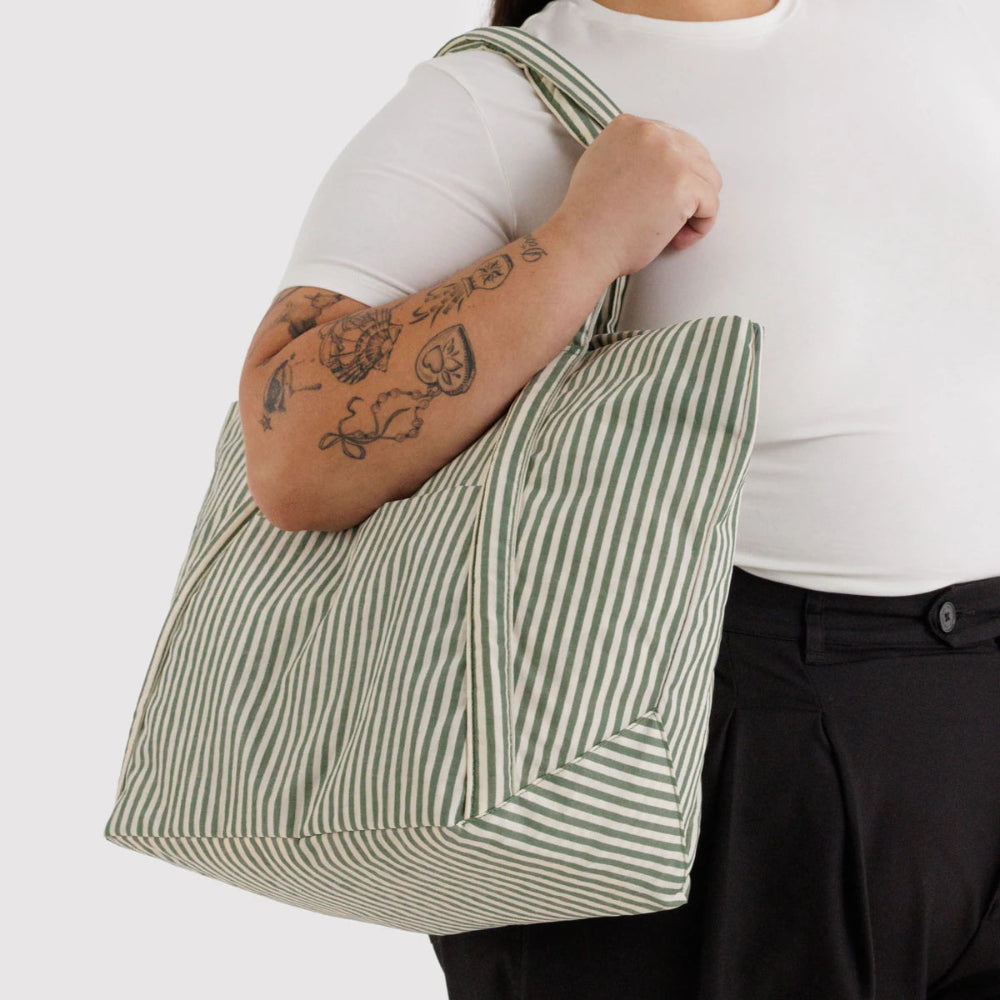 Baggu Cloud Bag Sage Stripe