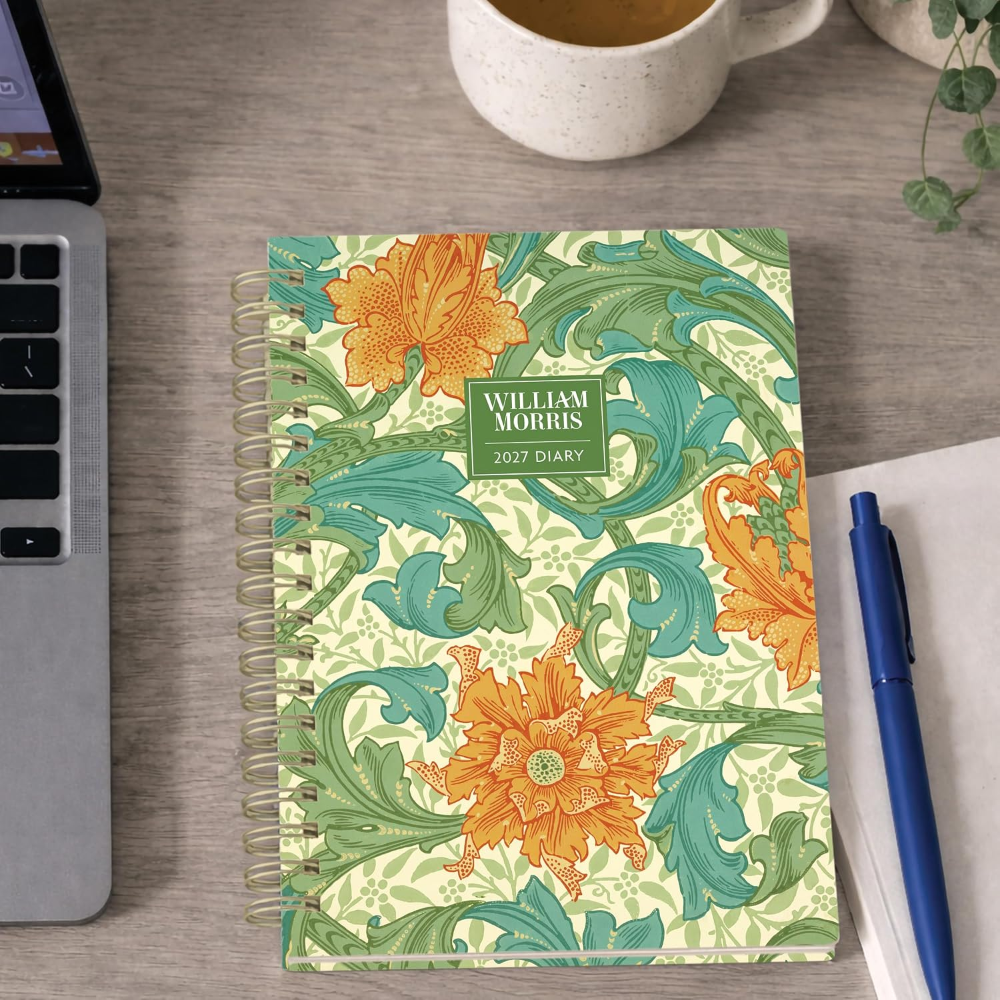 Portico Designs 2027 Wiro A5 Diary William Morris