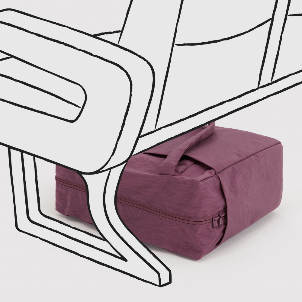 Baggu Small Cloud Carry-On Bag Wild Plum