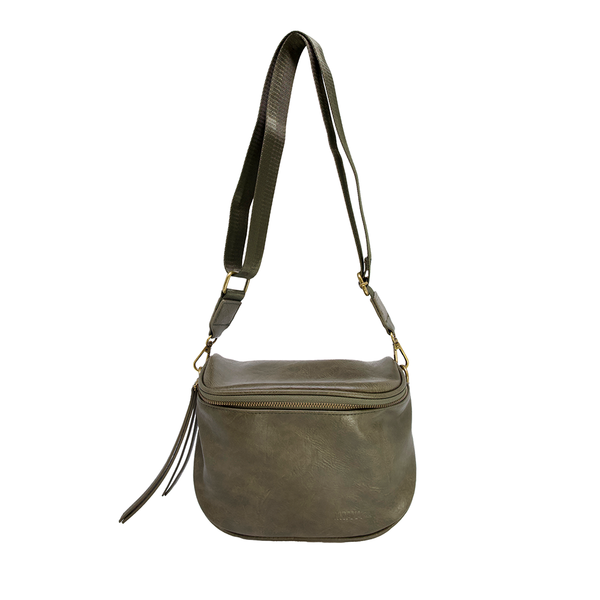 Moana Road Waihi Beach Crossbody Bag Olive