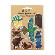 Magnets NZ Classic Birds + Kowhai