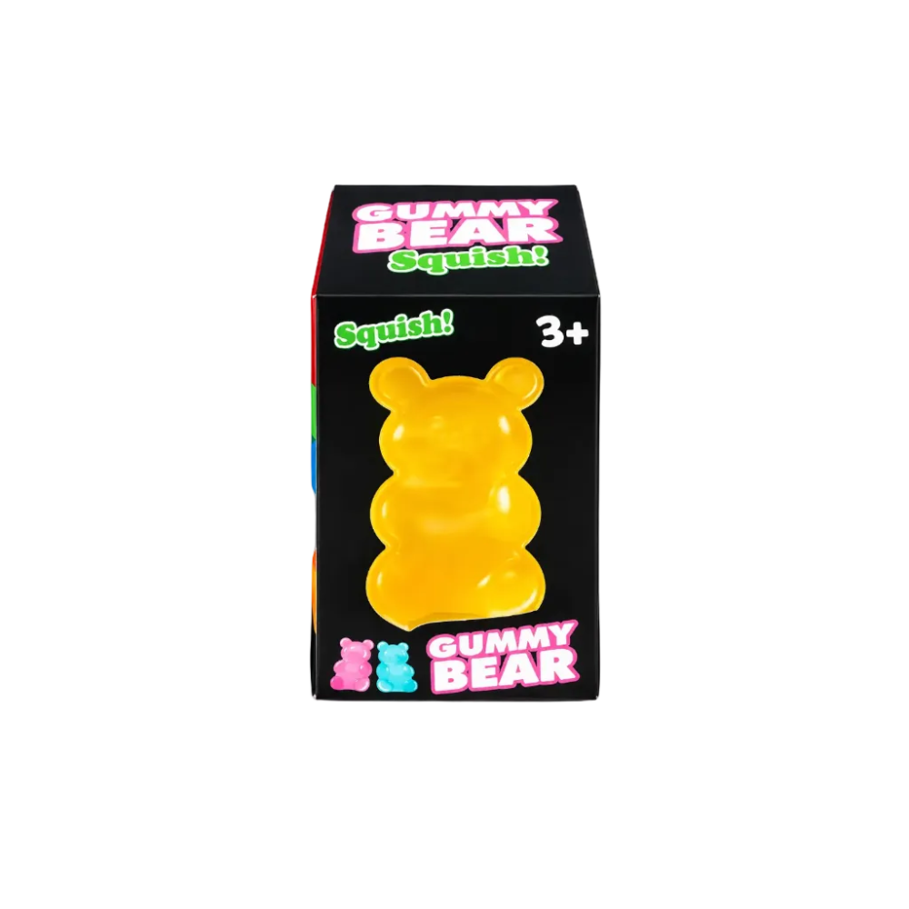 Squishy Maltose Gummy Bear 4asst 8.5cm
