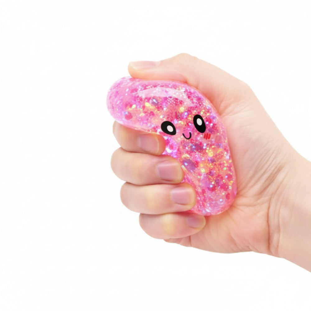 Glitter squishy dumpling. The viral toy!