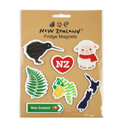 NZ Kiwiana Magnets Pack of 7