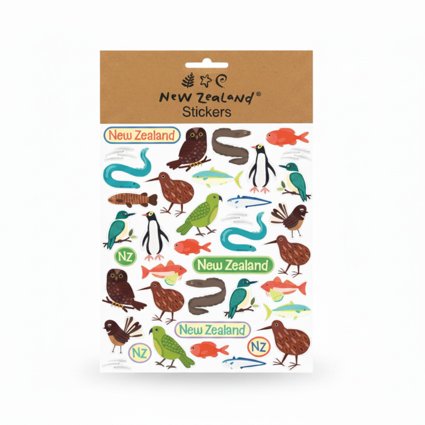 NZ Fish & Friends Stickers