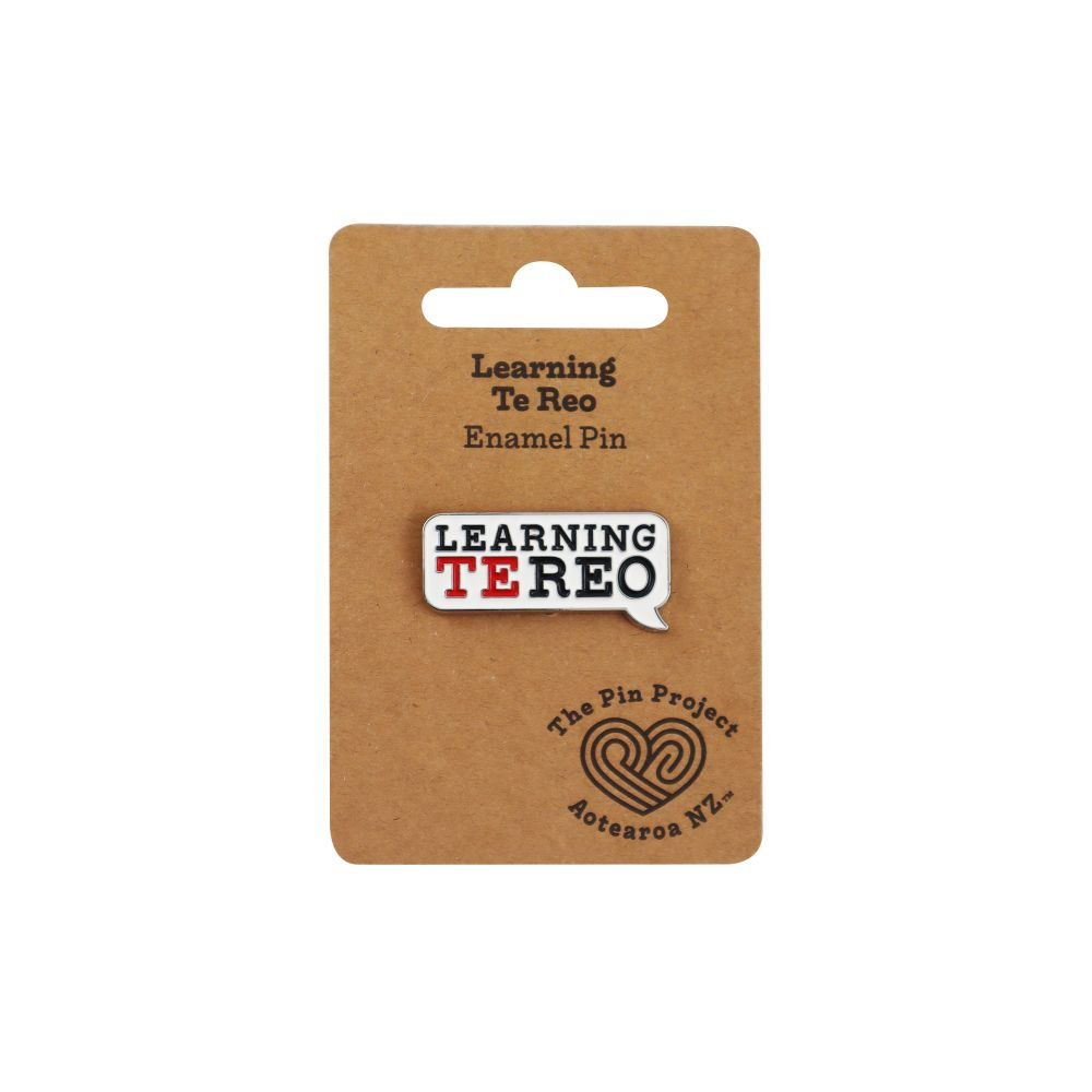 Enamel Pin Learning Te Reo Maori
