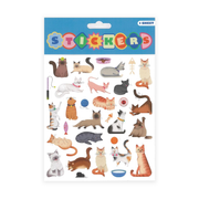 Playful Cats and Kittens Stickers
