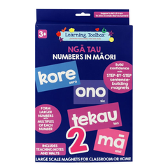 Magnetic Numbers in Te Reo Maori 62+ Pieces