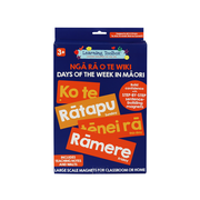 Magnetic Days of the Week in Te Reo Maori 21 plus pieces