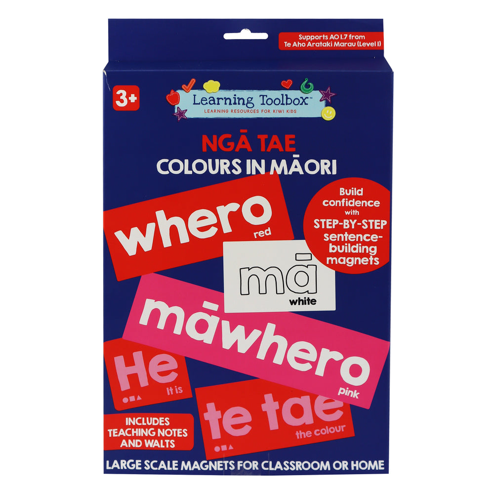 Magnetic Colours in Te Reo Maori 27+ Pieces