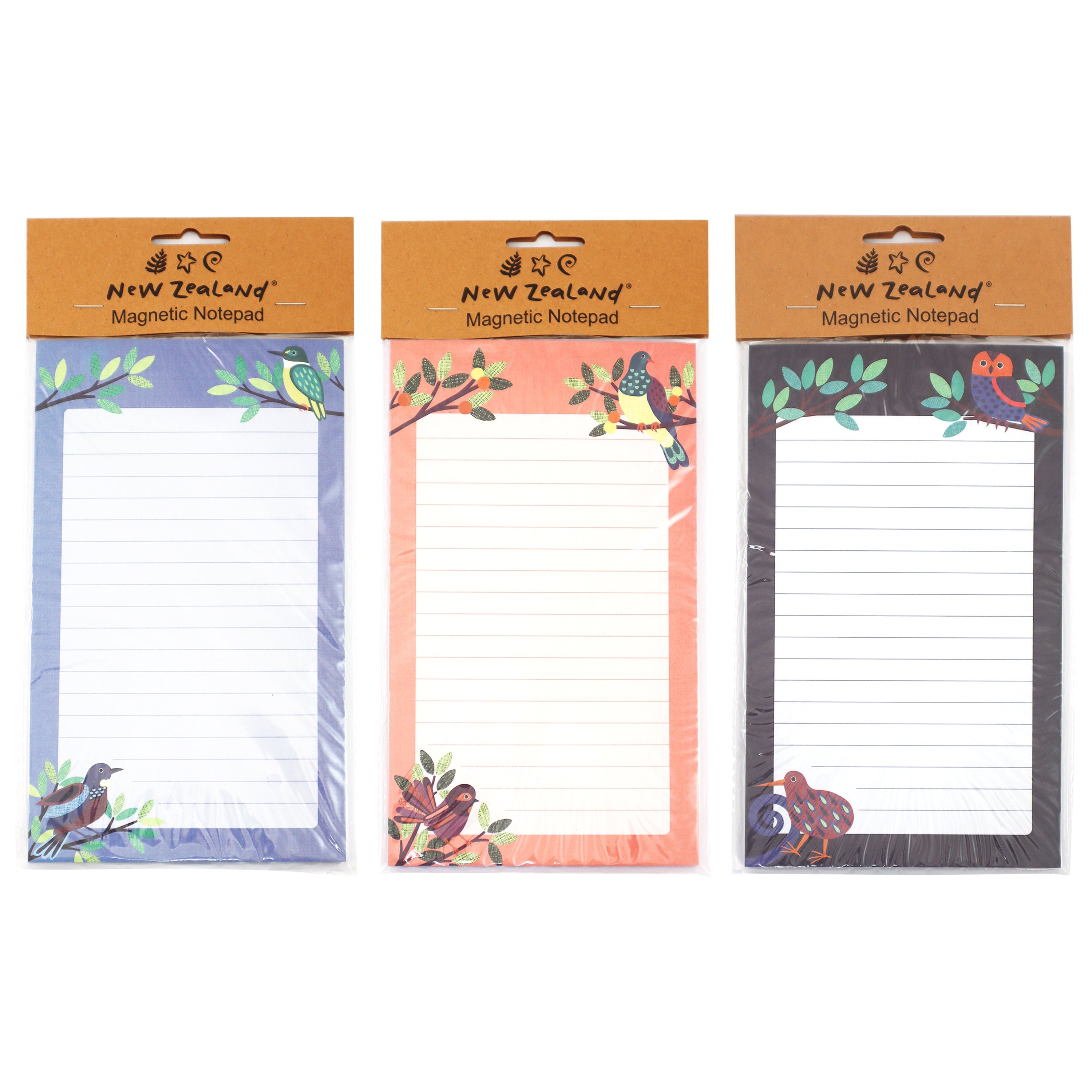 Kiwiana Magnetic NZ Notepad Assorted