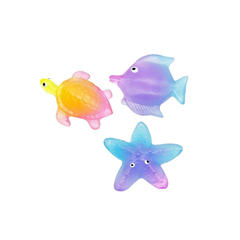 Squeeze Ocean Animal Translucent Assorted
