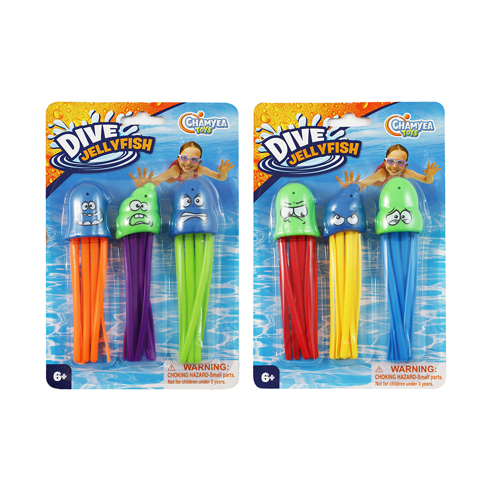 Dive Toy Monster Jellyfish Pack of 3 Assorted