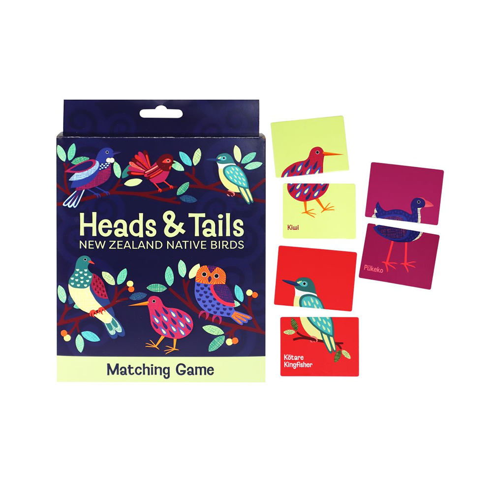 Heads & Tails NZ Matching Game Set