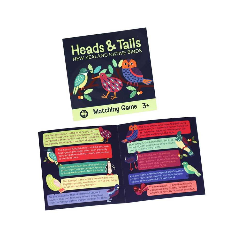 Heads & Tails NZ Matching Game Set