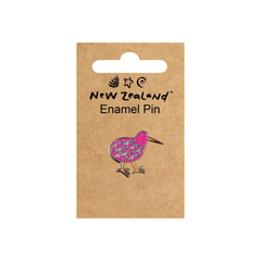 Enamel Pin Colourful Kiwi