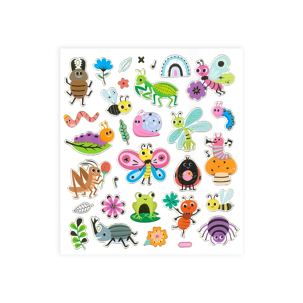 Bugs and Crawling Critters Stickers