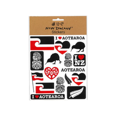 Stickers Māori Flag Aroha