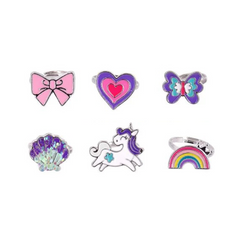 Pretty Kids Ring Adjustable Assorted