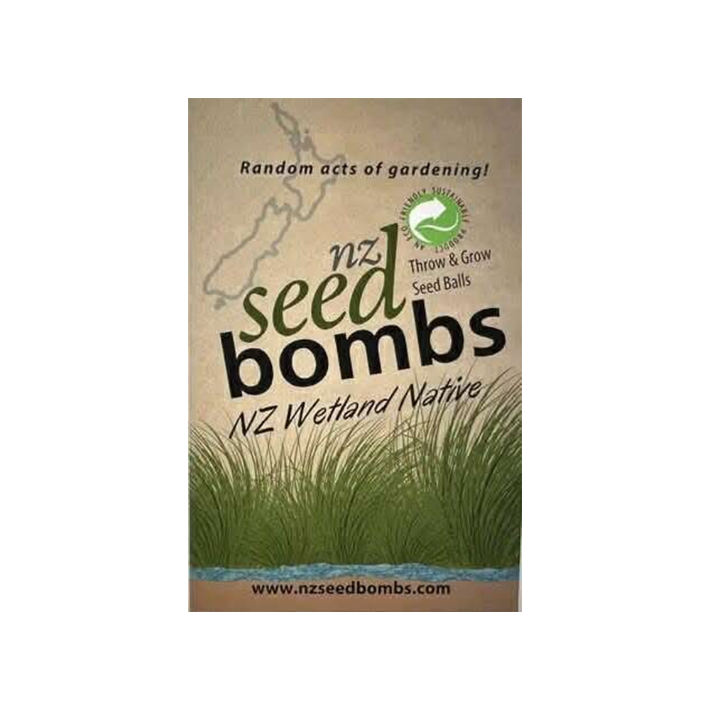 NZ Seed Bombs Native Grass Purei
