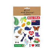 NZ Kiwiana Icons Stickers