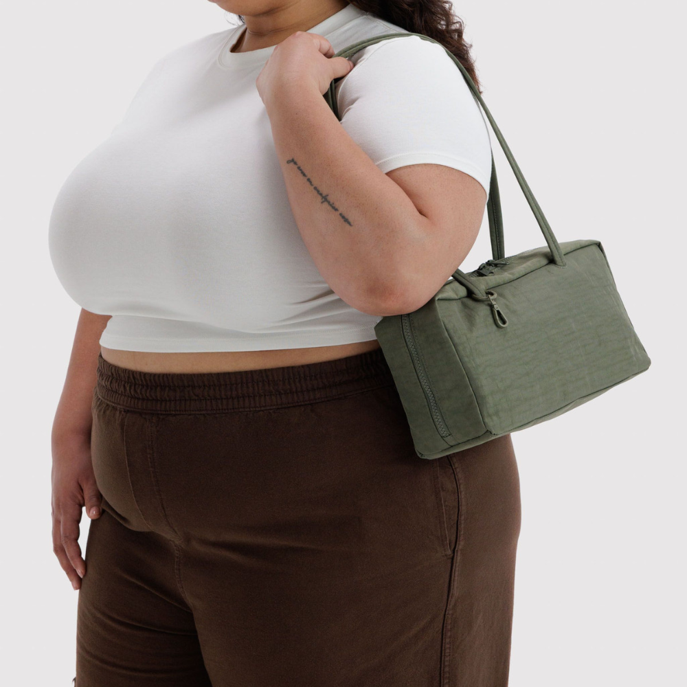 Baggu Nylon Bowler Bag Caper