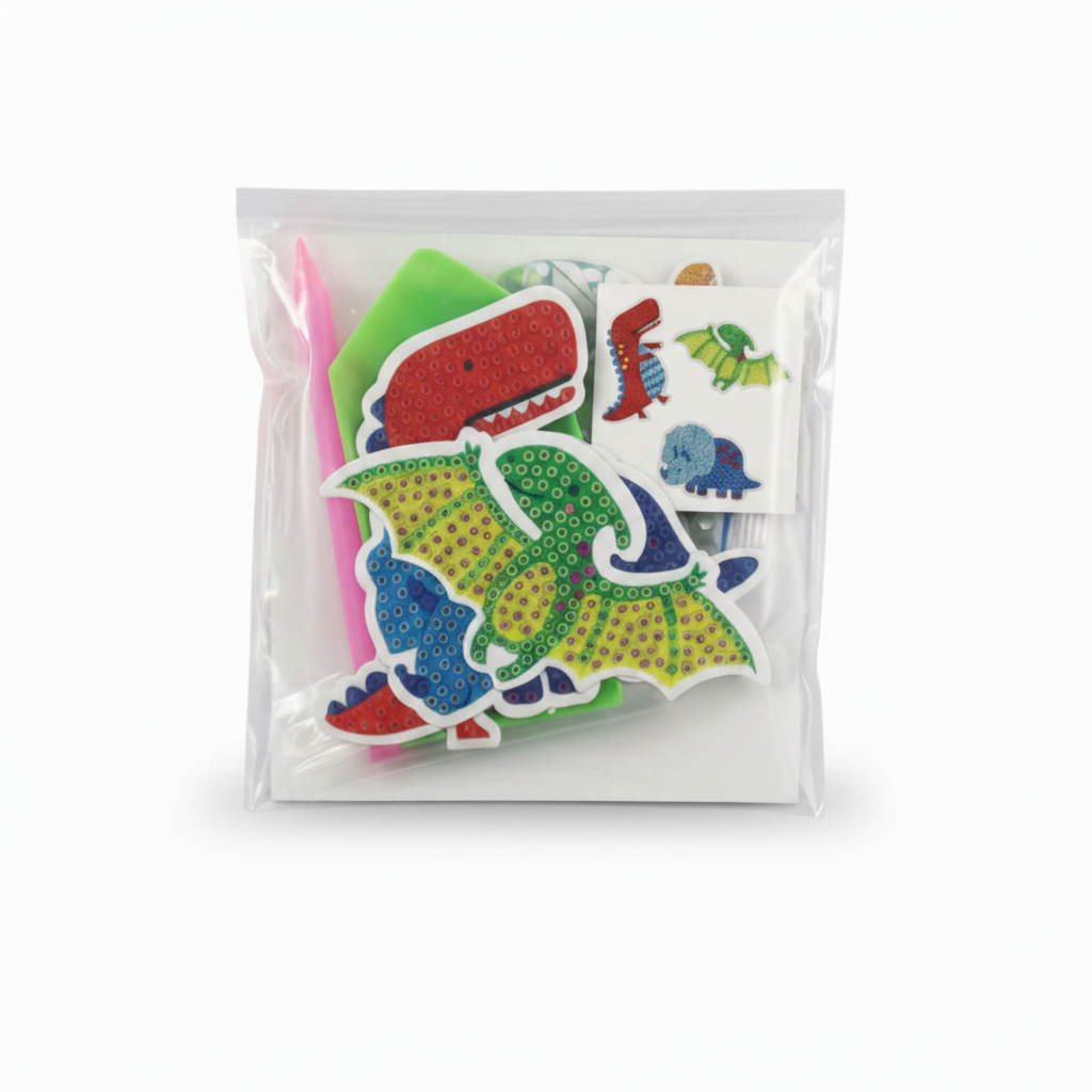 MYO Diamond Art Stickers Dinos 3pc