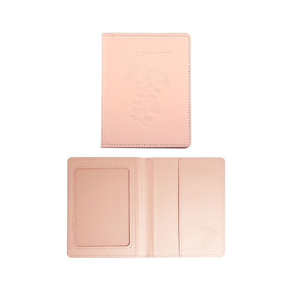 Passport Holder Pōhutukawa Pink