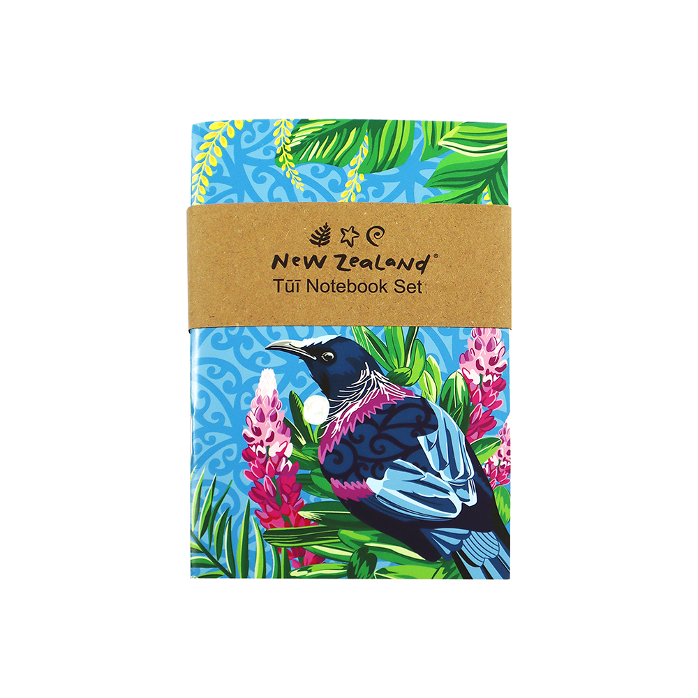 Tiki Notebook Tūī Notebooks Set of 2 – Iko Iko