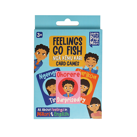 Go Fish Game Te Reo Emotions 40 Cards
