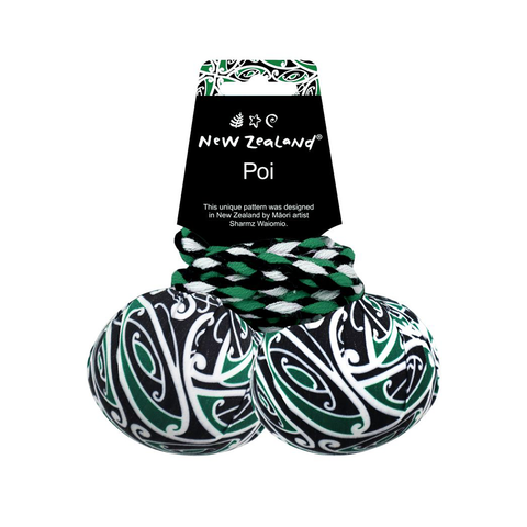 Poi Set of Two Green