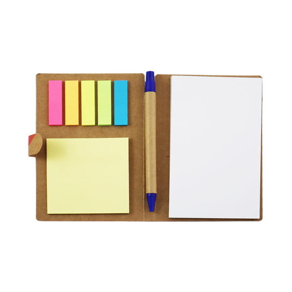Wish it Plan it Do it Pad Sticky Note & Pen Set - Iko Iko