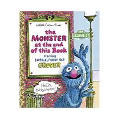 Little Golden Book The Monster At The End Of This Book Sesame Street