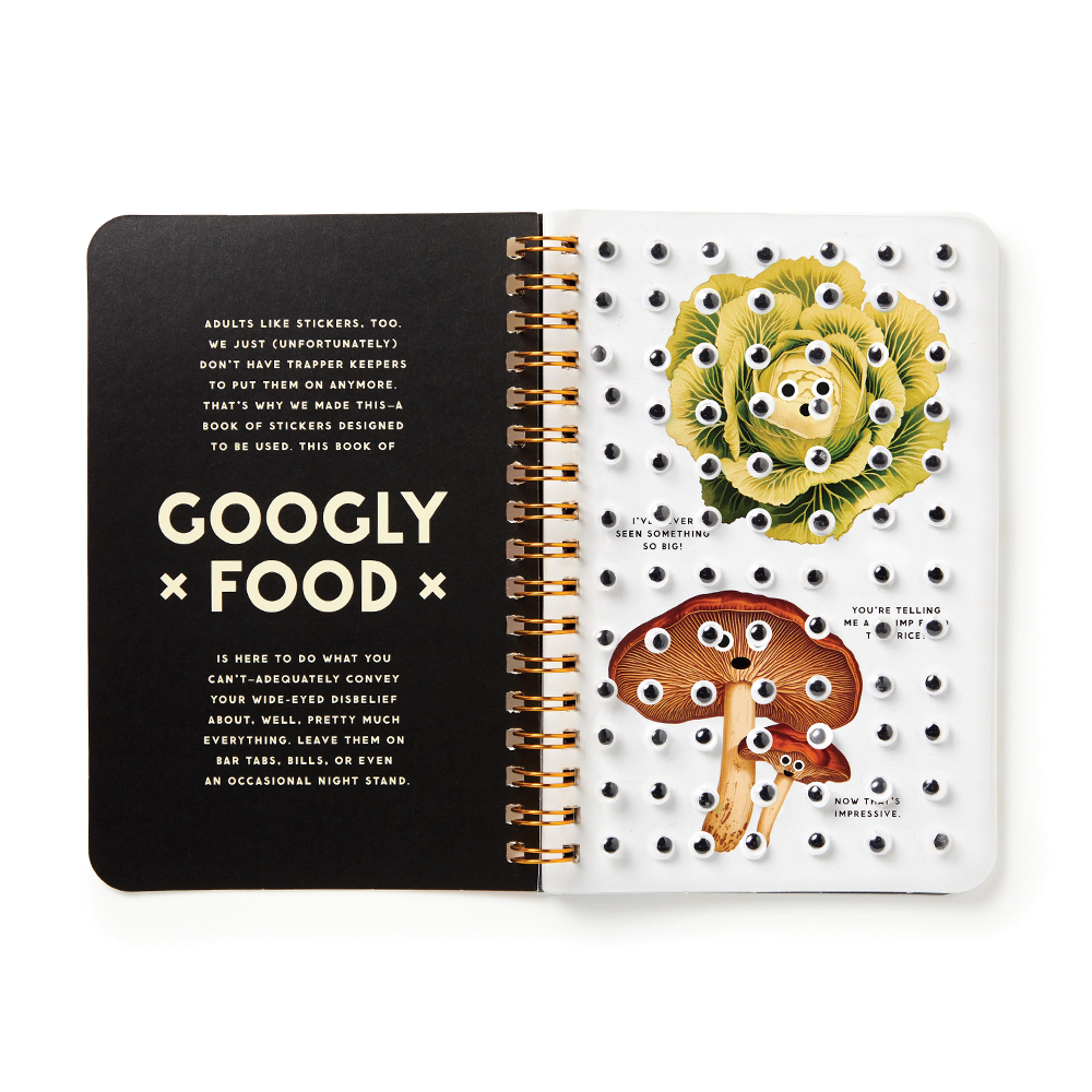 Brass Monkey Googly Fruit Sticker Book